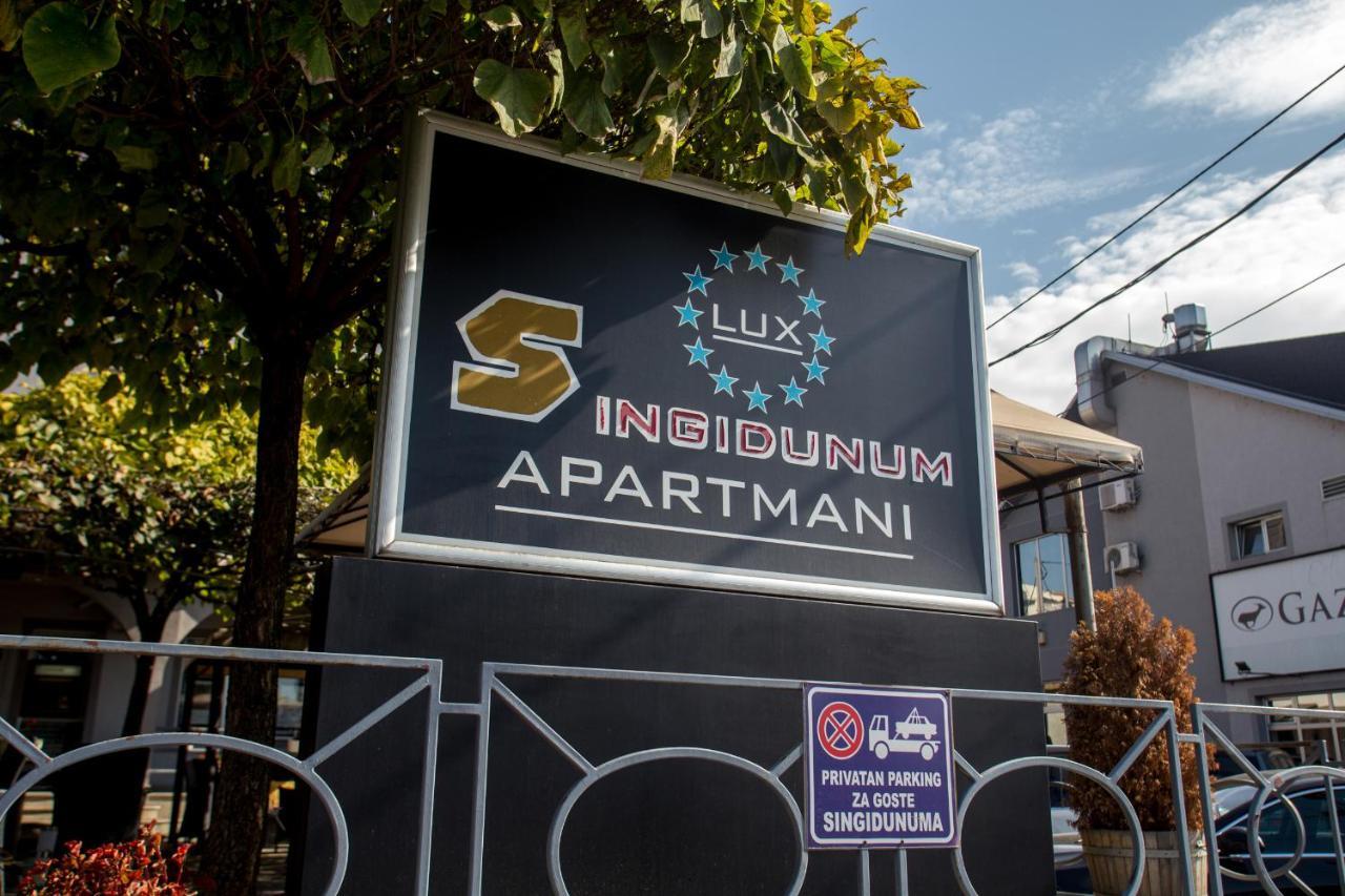 Apartments Singidunum 4 Lux 베오그라드 외부 사진